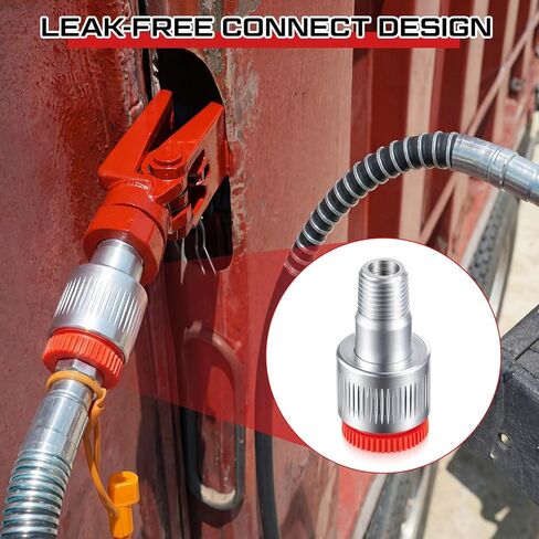 Fumete 2 Pack 1/4" Hydraulic Connect Coupler, 4 and 10 Ton Female Side Replacement Fittings, High Pressure Leak-free for Auto Body Frame Repair in Saudi Arabia