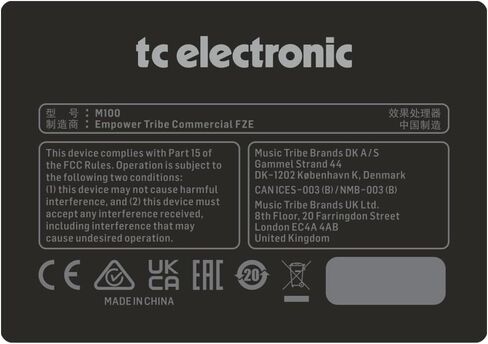 معالج TC Electronic M100 متعدد التأثيرات in Saudi Arabia