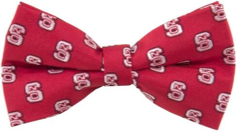 North Carolina State Wolfpack Repeated Logo Bow Tie - College Team in Saudi Arabia