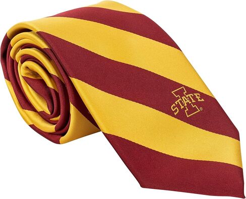 Desert Cactus Iowa State University Neck Tie ISU Cyclones 100% Polyester Necktie with Logo, Officially Licensed (Style A) in Saudi Arabia