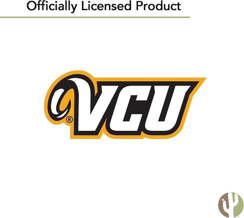 ربطة عنق من Desert Cactus Virginia Commonwealth University VCU Rams 100% بوليستر مع شعار، مرخصة رسميًا (النمط A) in Saudi Arabia