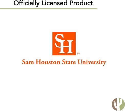 Desert Cactus Sam Houston State University Neck Tie SHSU Bearkats 100% Polyester Necktie with Logo, Officially Licensed (Style A) in Saudi Arabia