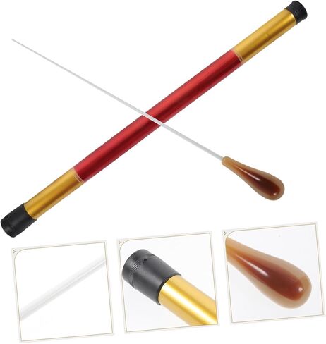 Vaguelly Conducting Storage Cylinder for Concert Orchestra Practical Music Conducting Tool Distinctive for Students and Performers at Events in Saudi Arabia