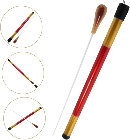 Vaguelly Conducting Storage Cylinder for Concert Orchestra Practical Music Conducting Tool Distinctive for Students and Performers at Events in Saudi Arabia