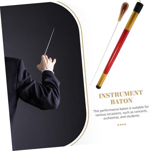 Conducting with Storage Cylinder Durable Music for Concerts and Orchestras High Hardness Design for Students and Professionals Convenient Storage in Saudi Arabia
