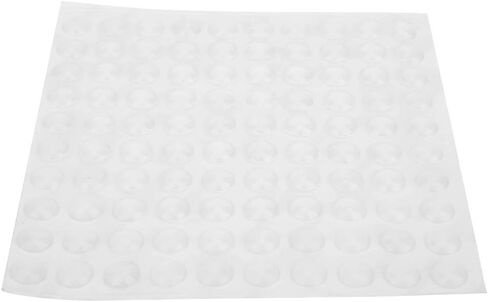 Silicone Bumpers Anti Slip Pads Highly Transparent Self Adhesive Furniture Protectors for Household Appliances and Glass Crafts Transparent 10x3mm 200Pcs in Saudi Arabia