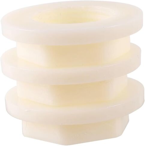 Plastic Water Tank Fittings Garden Irrigation Connector 1/2 Female Thread Locked Screw Nut Bathroom Aquarium Faucet Joint 10Pcs in Kuwait