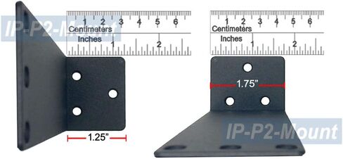 1U Rack Mounting Ears for 19" Rack Installation of IP-P2 in Saudi Arabia