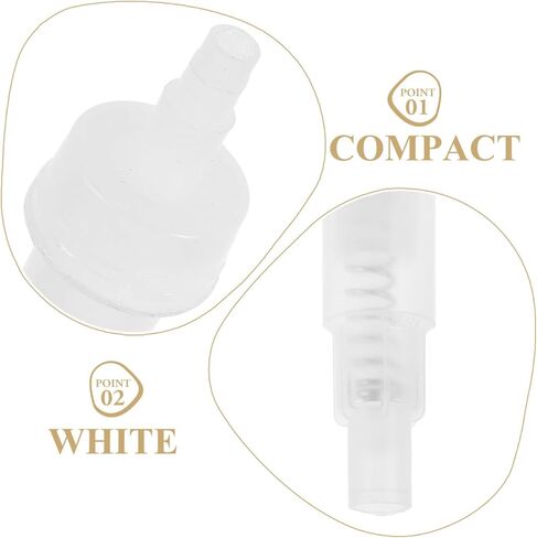 STOBAZA Universal Soap Dispenser Pump Replacement for Kitchen Bathroom Sink Easy-Press Leak-Proof Lotion Shampoo Pump Core Accessories in Saudi Arabia