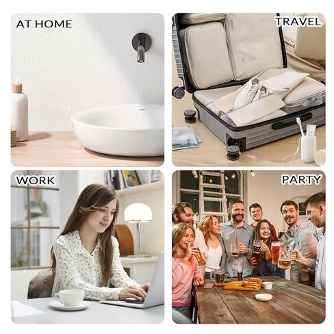 6 Pcs Hand Sanitizer Spray, Portable Power Mist Hydrating Hand Sanitizers Spray for Adults and Kids, 7.8 FL. OZ. Travel Size, 5 Scents in Kuwait