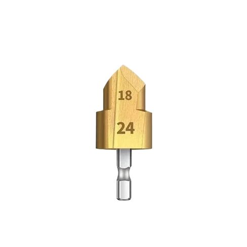 مجموعة حفر خطوة أنبوب PPR 20/25/32 مم - فتاحة ثقب بمقبض سداسي وموسع أساسي لأنابيب المياه (1 قطعة 18-24 مم) in Saudi Arabia