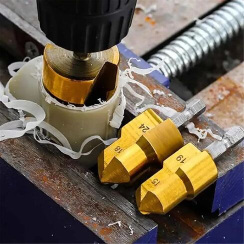 20/25/32mm PPR Pipe Step Drill Set - Hex Handle Hole Opener & Core Expander for Water Pipes(1Pcs 18-24mm) in Saudi Arabia