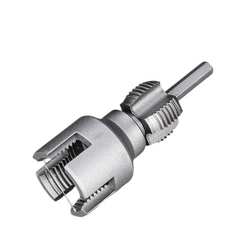 قالب خيوط الأنابيب - حنفية ساق سداسية للخيوط الداخلية/الخارجية على أنابيب PVC/PPR/MPP - متوافقة مع المثقاب (لون طبيعي) in Saudi Arabia