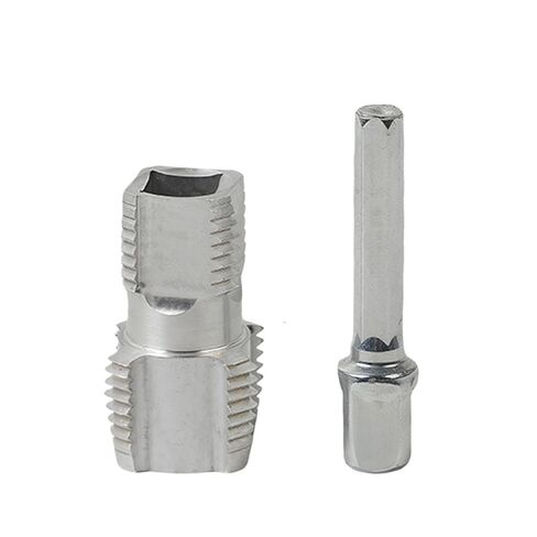1/2" & 3/4" PVC Pipe Threader - Drill Attachment for Plumbing & Pipe Threading(Iron) in Saudi Arabia