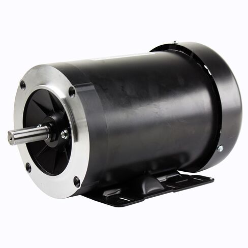 1 HP 3 Phase 56C Frame Electric Motor 1800 RPM TEFC 208-230/460V C-Face Worldwide Electric NATE1-18-56CB in Saudi Arabia