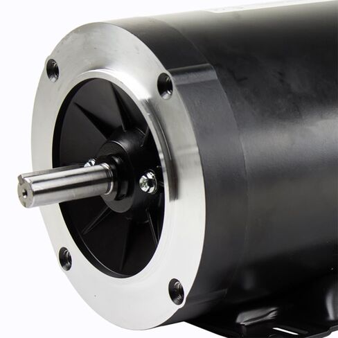 1 HP 3 Phase 56C Frame Electric Motor 1800 RPM TEFC 208-230/460V C-Face Worldwide Electric NATE1-18-56CB in Saudi Arabia