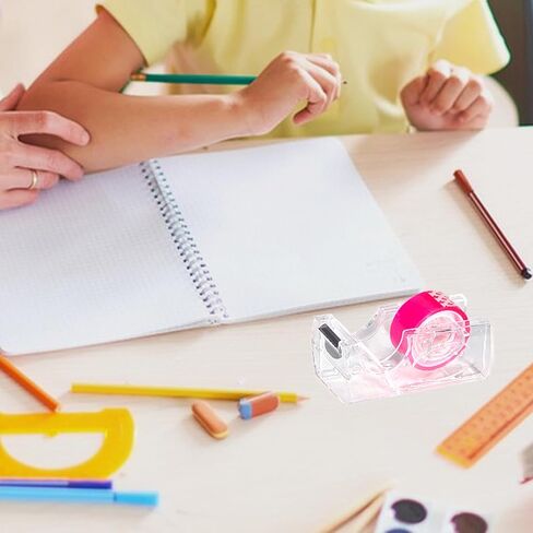 6 شريط تظليل قابل للإزالة مع موزع، شريط ملون شفاف مقاس 0.7 بوصة × 288 بوصة مع موزع صغير قابل لإعادة الملء، أشرطة غير مرئية للمكتب والمنزل والمدرسة (مجموعة واحدة) in Kuwait