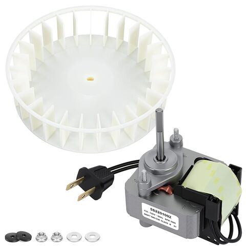 Upgraded Bathroom Exhaust Fan Motor and Blade Kit, 80 CFM High Airflow Quiet Replacement – Compatible with AS50 AS54 AS60 AS70 ASF50 ASLC50 ASLC50FL ASF70 ASLC70 in Kuwait