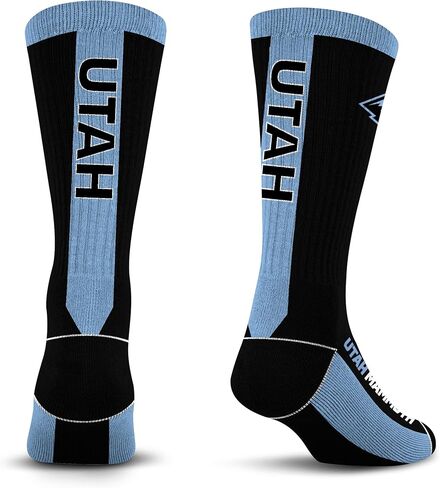 For Bare Feet NHL UTAH MAMMOTH MVP Crew Sock Team Color Large in Saudi Arabia