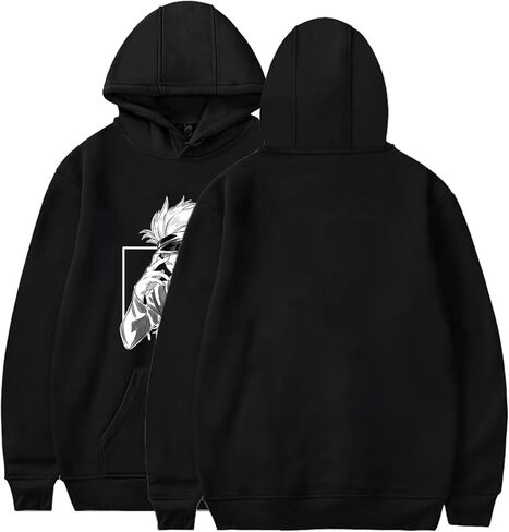 ACEFAST INC Cool Satoru Gojo Itadori Yuji Nobara Unisex Tops Harajuku Anime Unisex Hoodie Pullovers in Saudi Arabia
