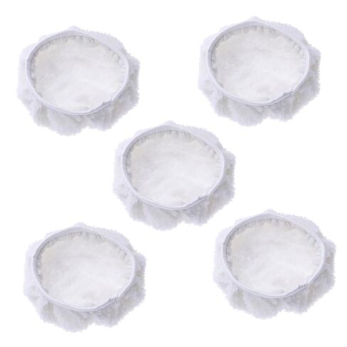 DECHOUS 5pcs Microfiber Car Polishing Pads Set Lambswool Bonnets Wool Polishing Wheel for Wax Dressing in Saudi Arabia