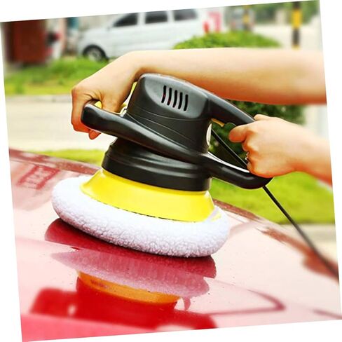 DECHOUS 5pcs Microfiber Car Polishing Pads Set Lambswool Bonnets Wool Polishing Wheel for Wax Dressing in Saudi Arabia