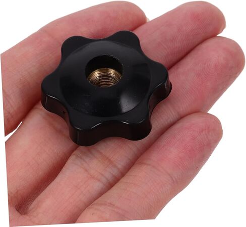 OUNONA 10pcs Plastic Adjustable Knob Ergonomic Grip Handle Nut for Machinery Wear-Resistant Thumb Knob Design for Woodworking and Electronics in Saudi Arabia