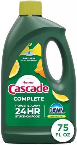 Cascade Complete Gel + Oxi Dishwasher Detergent, 125 fl. oz. in Kuwait