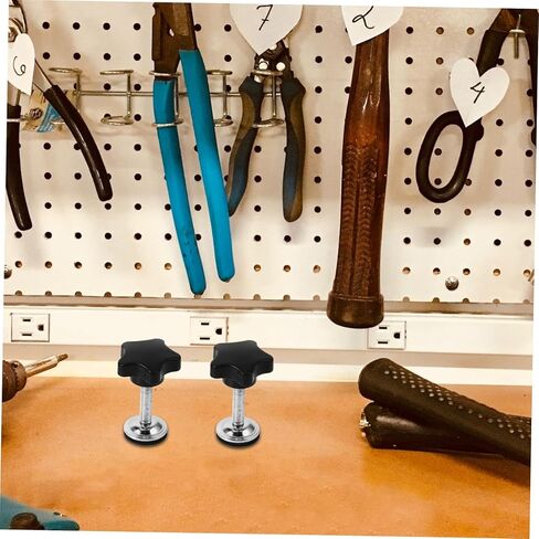 4pcs Wide Range of Use Hand Knob Tightening Screws Thread Screws for Lathe Machine Industrial Tools in Kuwait