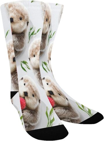 جوارب لطيفة للتنزه سيرًا على الأقدام بطبعة قضاعة نعسان - جوارب شتوية حرارية سميكة دافئة للأولاد والبنات للمدرسة، والارتداء اليومي والأنشطة الخارجية in Kuwait