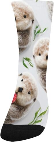 جوارب لطيفة للتنزه سيرًا على الأقدام بطبعة قضاعة نعسان - جوارب شتوية حرارية سميكة دافئة للأولاد والبنات للمدرسة، والارتداء اليومي والأنشطة الخارجية in Kuwait