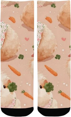 جوارب المشي لمسافات طويلة على شكل خنزير غينيا - جوارب دافئة سميكة للشتاء الحراري للأولاد والبنات الصغار للمدرسة، والارتداء اليومي والأنشطة الخارجية in Kuwait