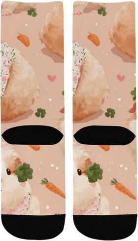 جوارب المشي لمسافات طويلة على شكل خنزير غينيا - جوارب دافئة سميكة للشتاء الحراري للأولاد والبنات الصغار للمدرسة، والارتداء اليومي والأنشطة الخارجية in Kuwait