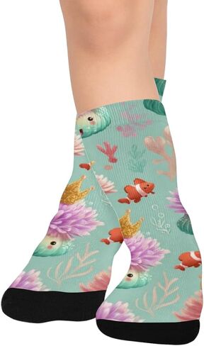 جوارب كورال كراون بالز للمشي لمسافات طويلة - جوارب شتوية حرارية سميكة دافئة للأطفال الصغار للأولاد والبنات للمدرسة، والارتداء اليومي والأنشطة الخارجية in Kuwait