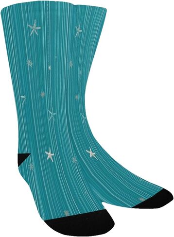 جوارب Galaxy Slant Motif Star للتنزه سيرًا على الأقدام - جوارب شتوية حرارية سميكة دافئة للأولاد والبنات للمدرسة، والارتداء اليومي والأنشطة الخارجية in Kuwait