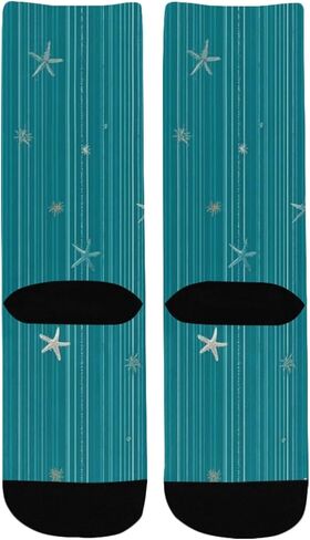 جوارب Galaxy Slant Motif Star للتنزه سيرًا على الأقدام - جوارب شتوية حرارية سميكة دافئة للأولاد والبنات للمدرسة، والارتداء اليومي والأنشطة الخارجية in Kuwait