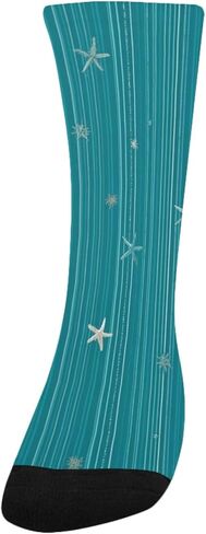 جوارب Galaxy Slant Motif Star للتنزه سيرًا على الأقدام - جوارب شتوية حرارية سميكة دافئة للأولاد والبنات للمدرسة، والارتداء اليومي والأنشطة الخارجية in Kuwait