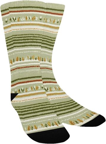 جوارب المشي لمسافات طويلة الربيعية من Potted Greenery - جوارب شتوية حرارية سميكة دافئة للأولاد والبنات الصغار للمدرسة، والارتداء اليومي والأنشطة الخارجية in Kuwait