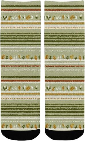 جوارب المشي لمسافات طويلة الربيعية من Potted Greenery - جوارب شتوية حرارية سميكة دافئة للأولاد والبنات الصغار للمدرسة، والارتداء اليومي والأنشطة الخارجية in Kuwait