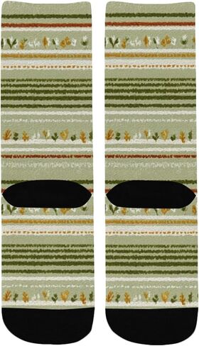 جوارب المشي لمسافات طويلة الربيعية من Potted Greenery - جوارب شتوية حرارية سميكة دافئة للأولاد والبنات الصغار للمدرسة، والارتداء اليومي والأنشطة الخارجية in Kuwait