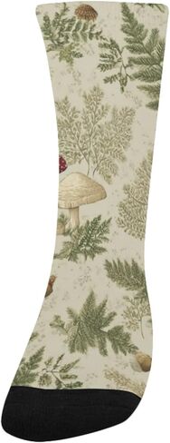 جوارب المشي لمسافات طويلة بطباعة فطر وودلاند - جوارب شتوية حرارية سميكة دافئة للأولاد والبنات للمدرسة، والارتداء اليومي والأنشطة الخارجية in Kuwait