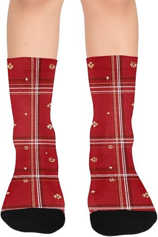 جوارب فاخرة منقوشة متوهجة للمشي لمسافات طويلة - جوارب شتوية حرارية سميكة دافئة للأطفال الصغار للأولاد والبنات للمدرسة، والارتداء اليومي والأنشطة الخارجية in Kuwait