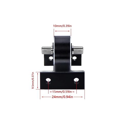 Aluminum Alloy Transfer Case 70mm Width 5mm D-Shaped Shaft for 1/10 RC Crawler Cheater Rigs MOA 1.9 Shafty LCG Chassis Build in Saudi Arabia