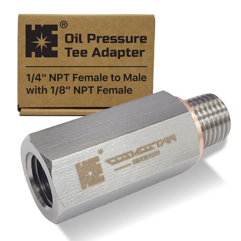 COSRISTAR من الفولاذ المقاوم للصدأ 1/8 "محول مستشعر ضغط زيت NPT-شاقة 304 SS تركيب لقياس ضغط الزيت ، خط تغذية التوربو ، ومفتاح الضغط in Kuwait