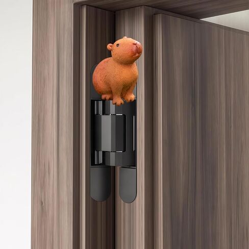 Hinge Heads Decorative Topper Set 6PCS, Home Decoration,Magnetic Hinge Head Toppers Door Hinge, Cute Mini Creative Capybara Resin Ornament in Saudi Arabia