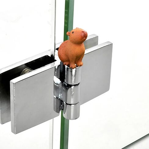 Hinge Heads Decorative Topper Set 6PCS, Home Decoration,Magnetic Hinge Head Toppers Door Hinge, Cute Mini Creative Capybara Resin Ornament in Saudi Arabia