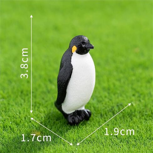 Hinge Heads Decorative Topper Set 6PCS, Home Decoration,Magnetic Hinge Head Toppers Door Hinge, Cute Mini Creative Penguin Dolphin Swan Resin Ornament in Saudi Arabia