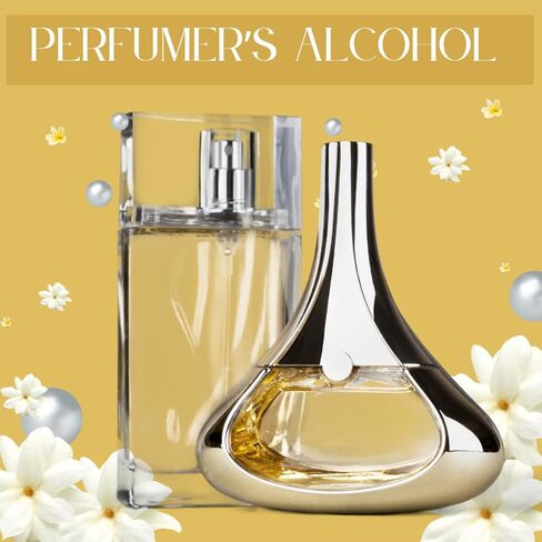 كحول العطور (زجاجة سعة 32 أونصة) - SDA 40B - 200 إثبات - لصنع إبداعات مخصصة، مثل: العطور، أو دو بارفان، أو دو تواليت، أو كولونيا، أو دو كولونيا، أو رذاذ ما بعد الاستحمام، أو معطر الهواء in Saudi Arabia
