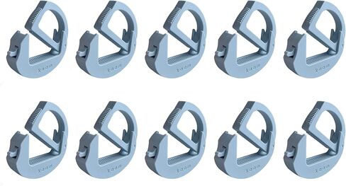 kaam Bag Clip - Adjustable Food Clip, 99.99% Airtight Seal | Magnetic, Freezer Safe, Ergonomic | Fits All Bags (Dreamy Sky, 5 Pack) in Saudi Arabia