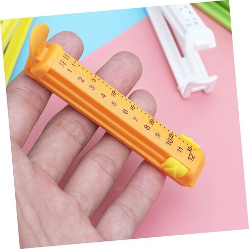 12Pcs Food Bag Clips Date Seal Heavy Duty Plastic Food Sealer Clips for Snacks Airtight Storage Kitchen Tool for Home Use Random Color in Saudi Arabia